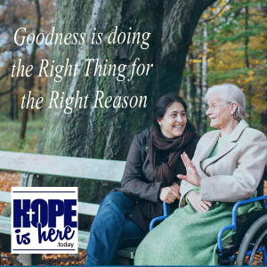 Goodness is Doing the Right Thing for the Right Reason