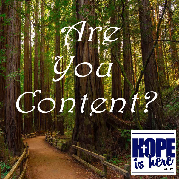 Are You Content in Life?