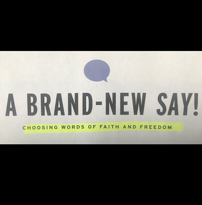 A Brand New Say!