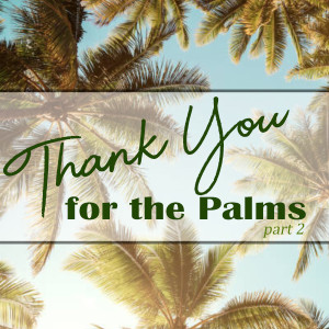 Thank You for the Palms (pt 2)