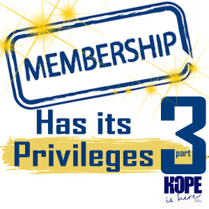 Membership Has Its Privileges (pt 3)