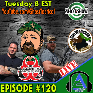 WTTA, Black Rain Ordnance, Team POI Join US!  SHOT Show Behind The Scenes:  ACP LIVE #120