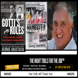 George Anastasia: "Gotti's Rules" "Doctor Dealer" Life in the Mob!