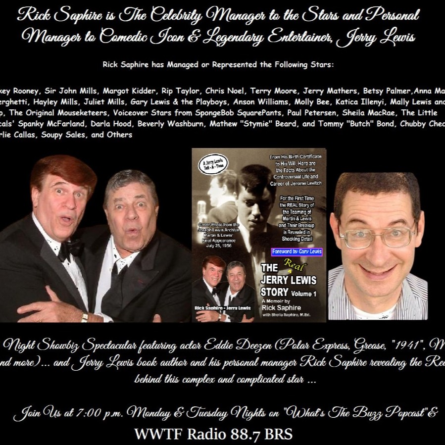 THE REAL JERRY LEWIS STORY" with Author Rick Saphire & TV Film Actor Eddie Deezen) PART TWO