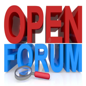 IT'S OPEN FORUM NIGHT  ... ANYTHING GOES