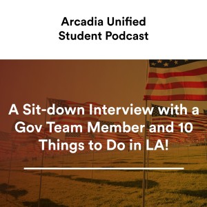 S1 #2 A Sit-down Interview with a Gov Team Member and 10 Things to Do in LA!