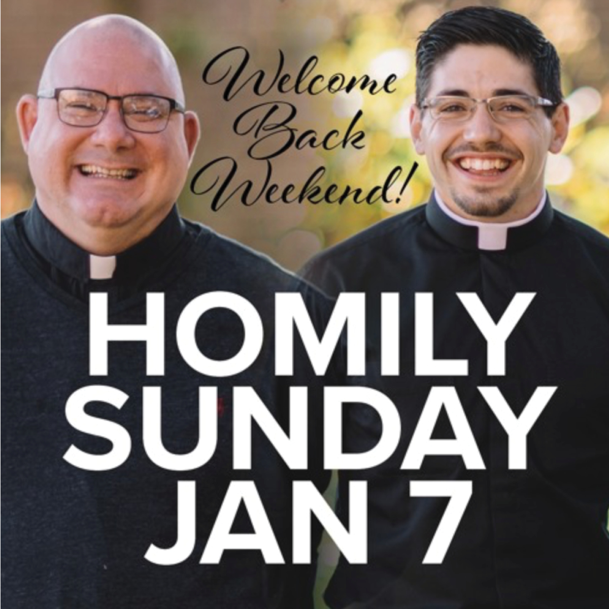 Fr. Mark & Fr. Brice l 1st Weekend at CTR l Sunday, January 7, 2018