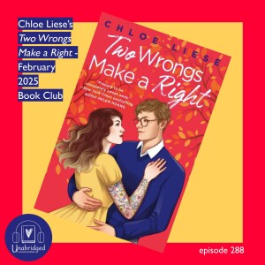 Chloe Liese's TWO WRONGS MAKE A RIGHT - February 2025 Book Club