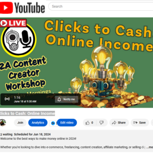 Clicks to Cash: Online Income