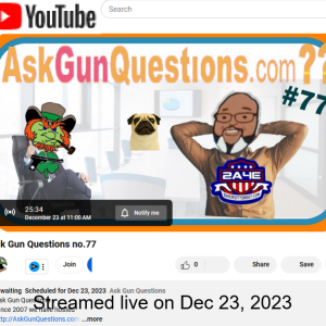 Ask Gun Questions no.77