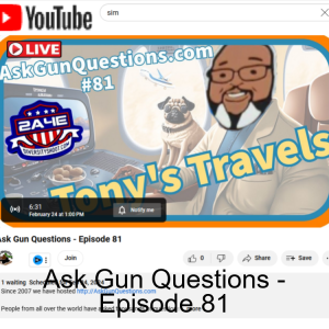 Ask Gun Questions - Episode 81