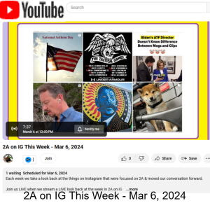 2A on IG This Week - Mar 6, 2024