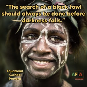 Why AFIAPodcast is the best place to find Wisdom | African Proverbs | AFIAPodcast