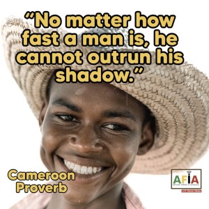 No matter how fast a man is, he cannot outrun his shadow | AFIA Podcast
