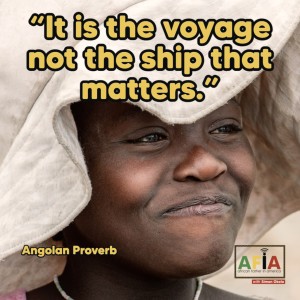 It is the voyage not the ship that matters