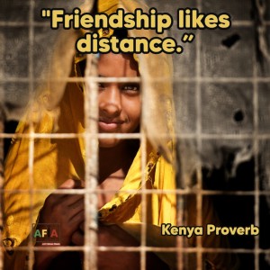 Friendship likes distance