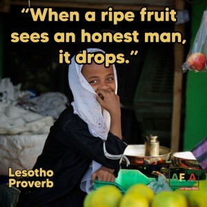 When a ripe fruit sees an honest man, it drops | AFIAPodcast