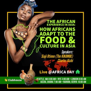 How Africans adapt to the food & Culture in Asia - AFIAPodcact