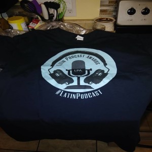 First look at the resigned T Shirts for the Latin Podcast 2018 