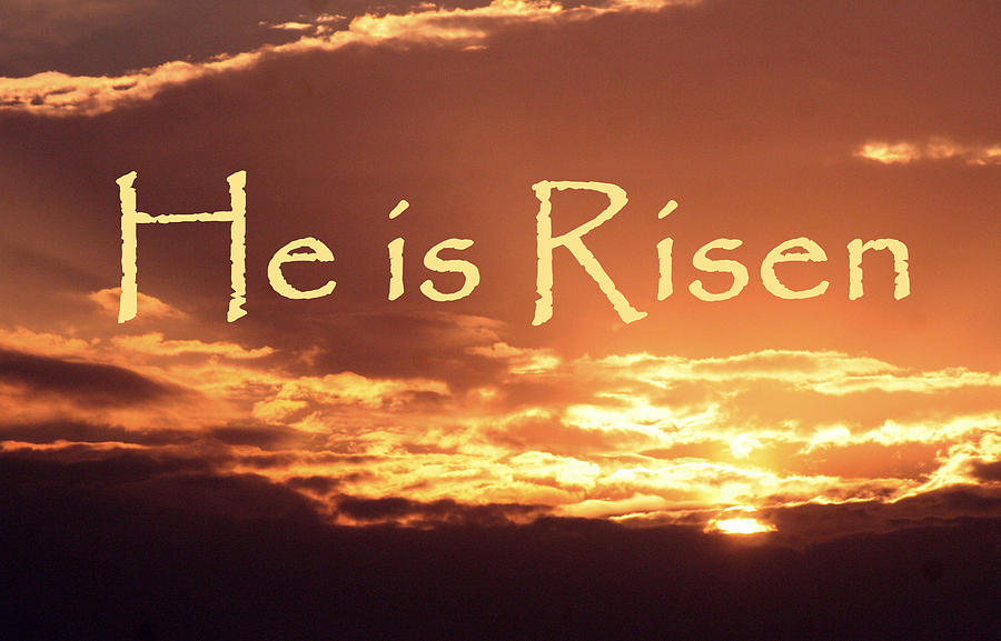 1st April 2018 Barry McMurtrie . . . He is Risen + song