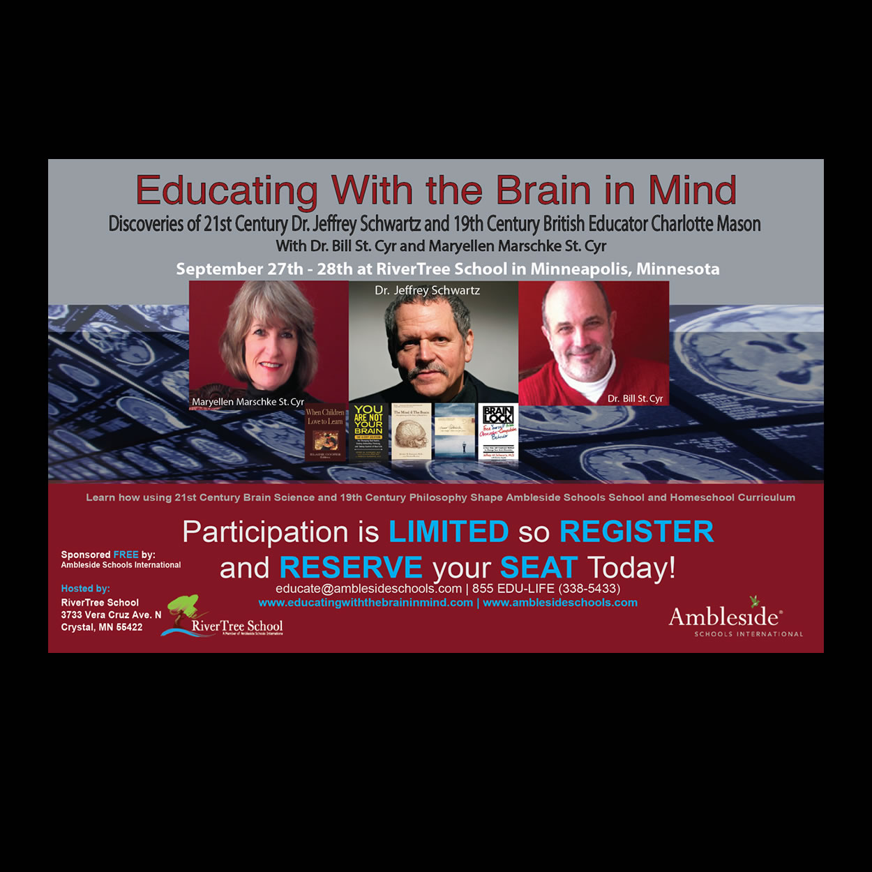 Educating with the Brain in Mind Seminar Dr. Bill St. Cyr