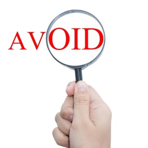 Avoid what should be strictly avoided for mental health and well being
