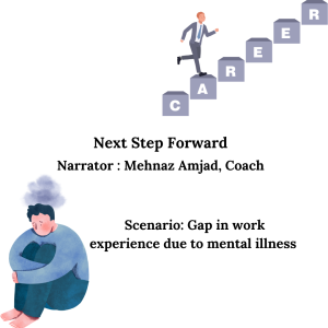 Gap at work due to mental illness