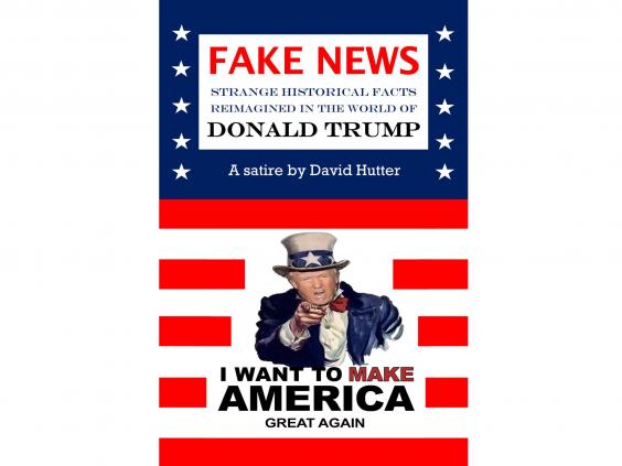 Ian meets David Hutter, author of Fake News - a satirical book about Trump