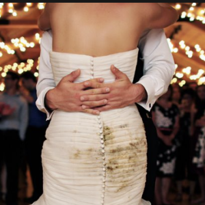 When The Bride Doesn't Know She's Dirty!