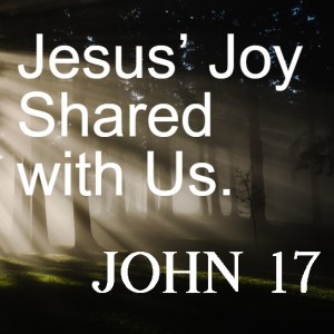 Jesus’ Joy Shared with Us.