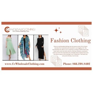 Buy Fashion Clothing Wholesale at CC Wholesale Clothing