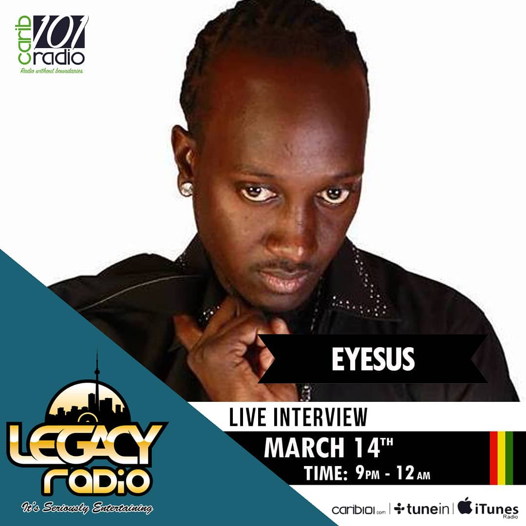 EYESUS ON LEGACY RADIO