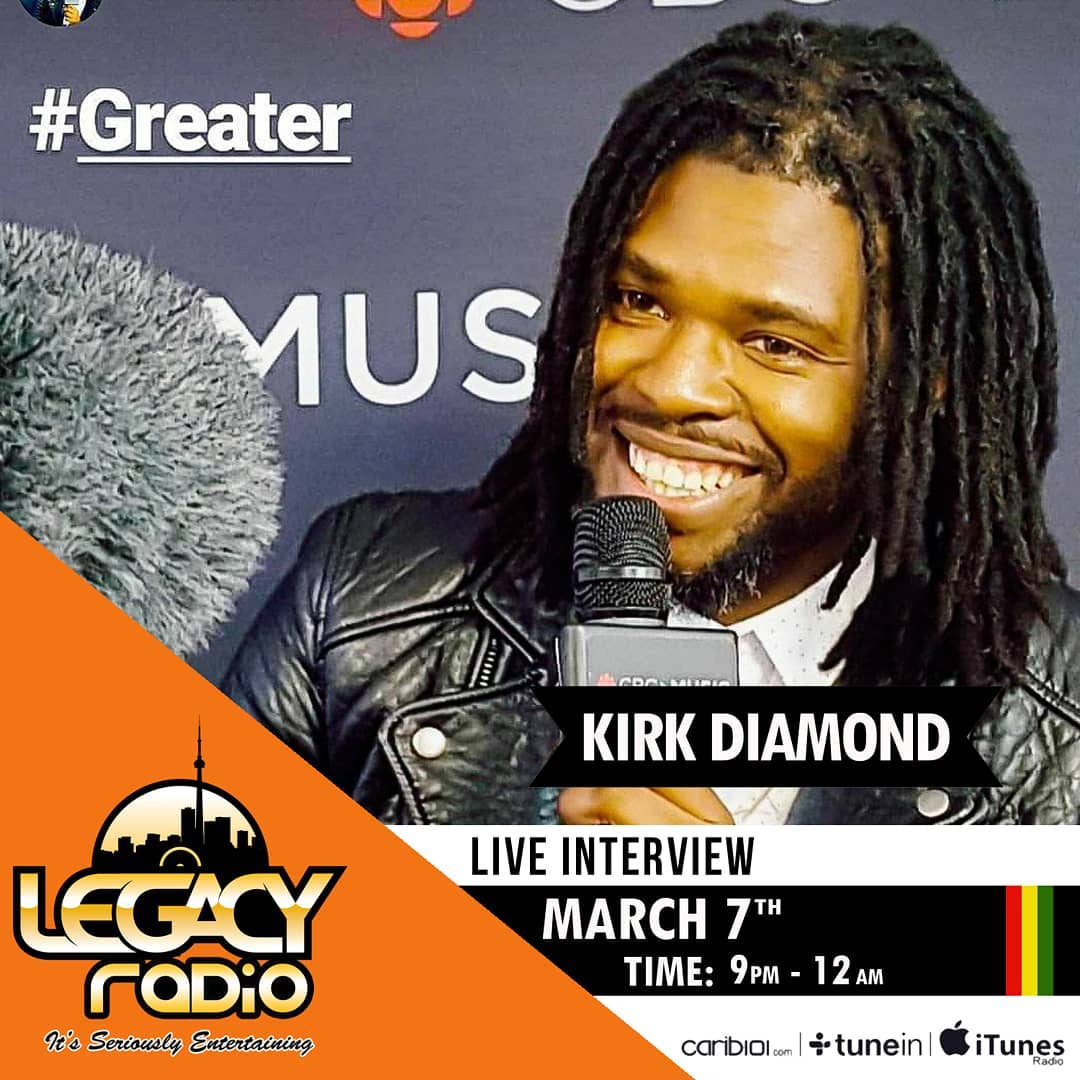 KIRK DIAMOND ON LEGACY RADIO