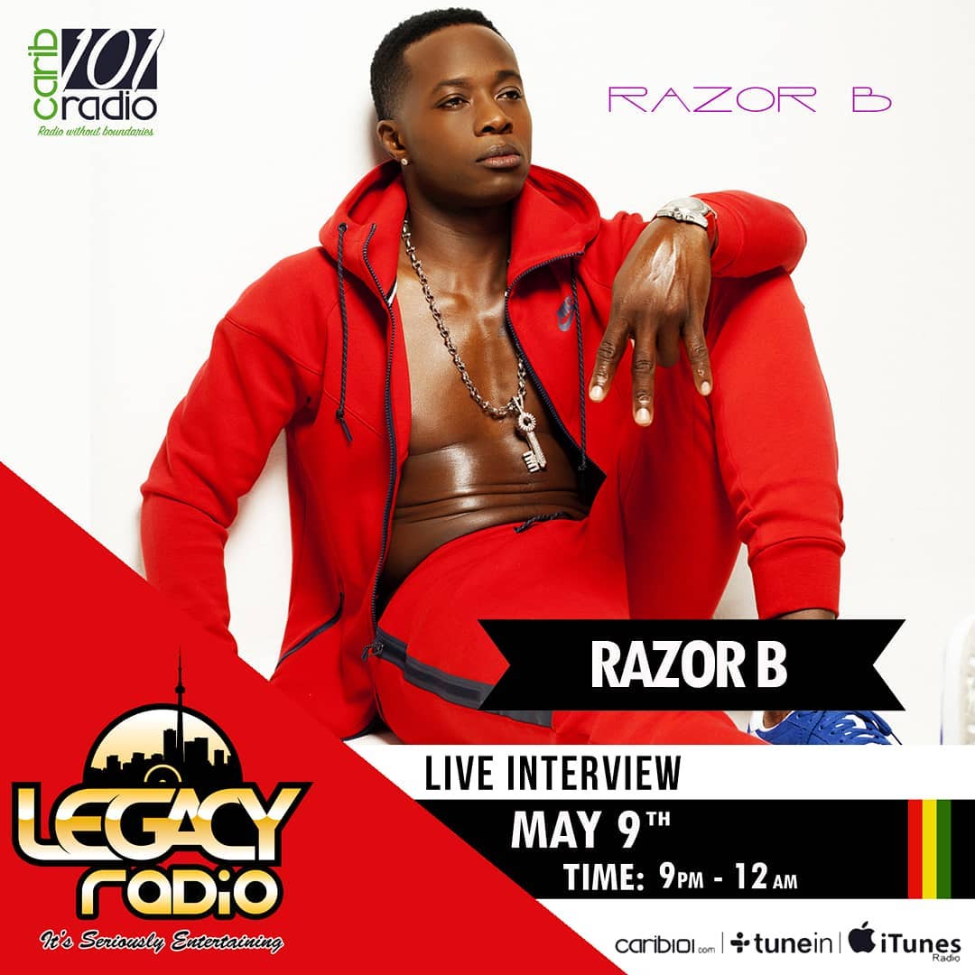 RAZOR B ON LEGACY RADIO