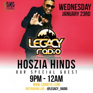 HOSZIA HINDS ON LEGACY RADIO