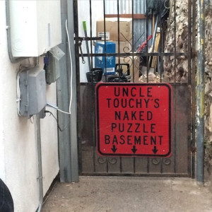 Uncle Touchy’s Naked Puzzle Basement