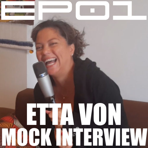 Interviewing a faux celebrity - Podcast Episode 01