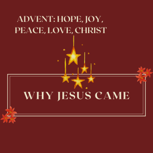 Why Jesus Came:  Joy!