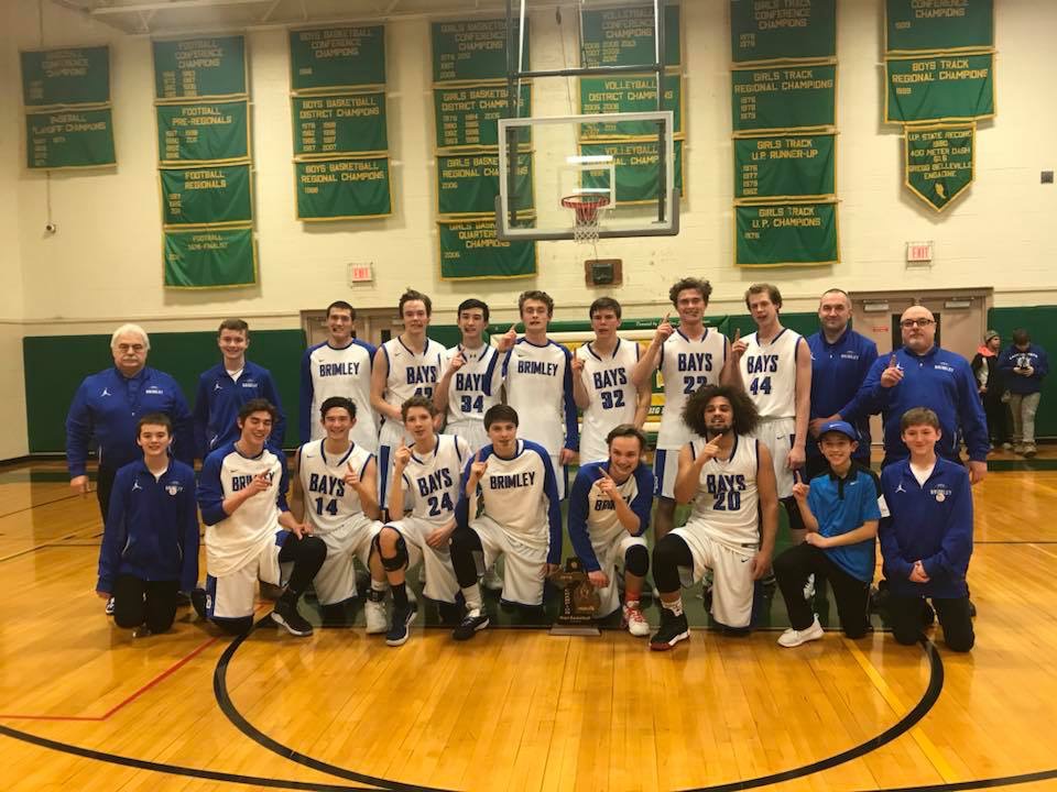 Brimley Boys District Final vs Engadine 3-7-18