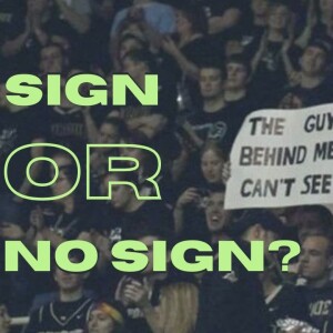 The crew says ”signs are for kids” | The Game Sports Podcast
