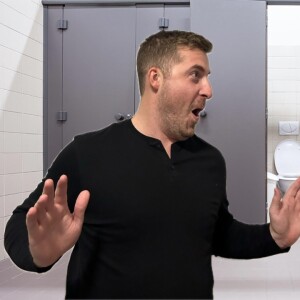 Which NHL player did I meet in the bathroom? | The Game Sports Podcast