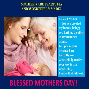 Mother's are Fearfully and Wonderfully Made!