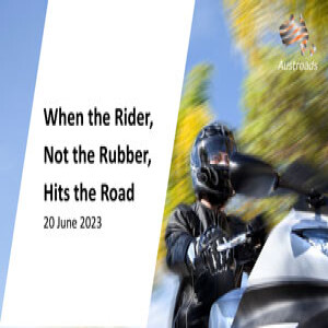 When the Rider, not the Rubber, Hits the Road