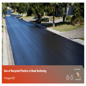 Use of Recycled Plastics in Road Surfacing