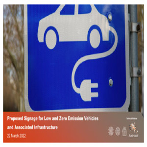 Proposed Signage for Low and Zero Emission Vehicles and Associated Infrastructure