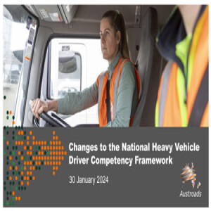 Changes to the National Heavy Vehicle Driver Competency Framework