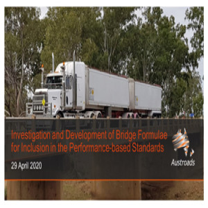 Investigation and Development of Bridge Formulae for Inclusion in the Performance-based Standards