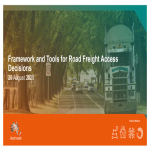 Framework and Tools for Road Freight Access Decisions