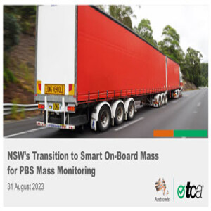 NSW’s Transition to Smart On-Board Mass for PBS Mass Monitoring