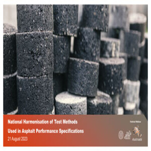 National Harmonisation of Test Methods Used in Asphalt Performance Specifications